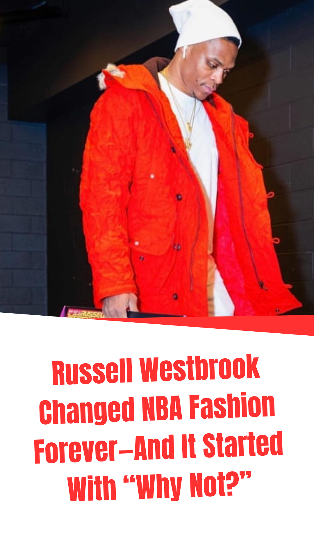 Video thumbnail for Russell Westbrook Changed NBA Fashion Forever—And It Started With “Why Not?”