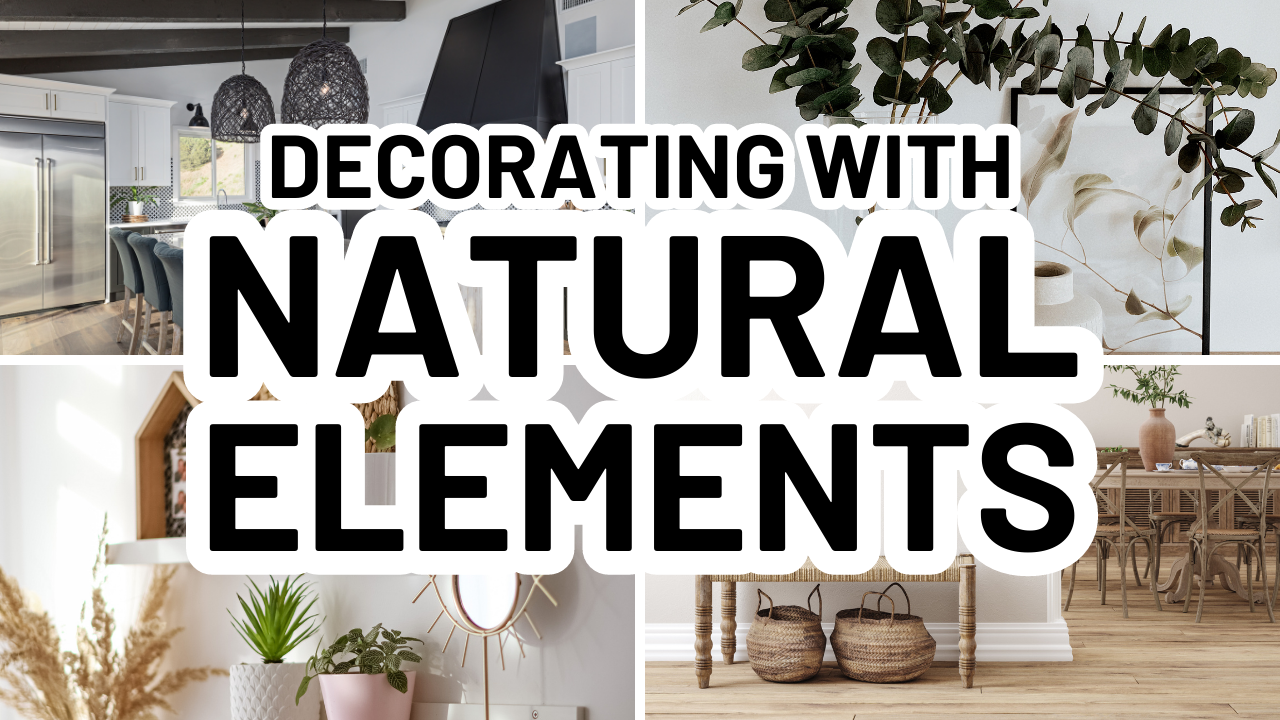 'Video thumbnail for HOW TO DECORATE With Natural Material ON A BUDGET (Home Decorating Ideas)'