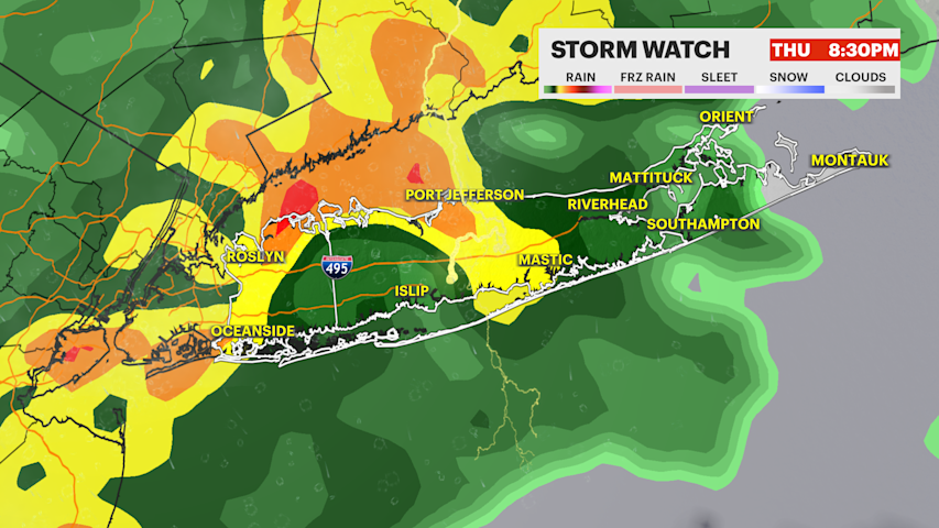 Video thumbnail for STORM WATCH: Moderate to heavy rain and a thunderstorm chance arrive Thursday