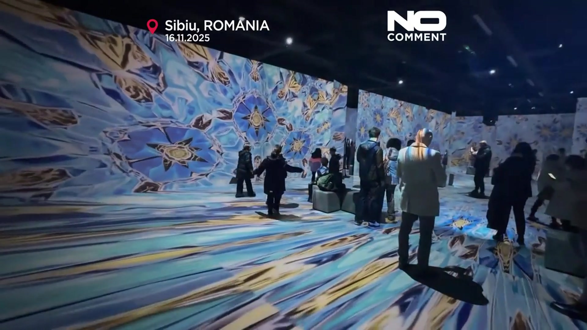 'Video thumbnail for New media museum opens, showcasing digital art through immersive technology'