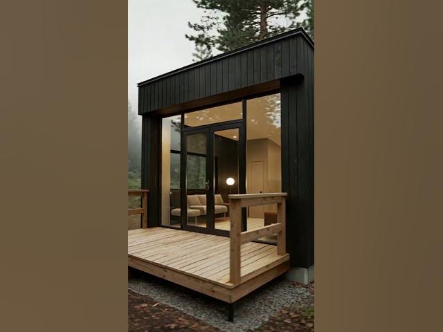 Video thumbnail for Serene Scandinavian Cabin POV Tour | Minimalist Forest Retreat #minimalism #home #pov