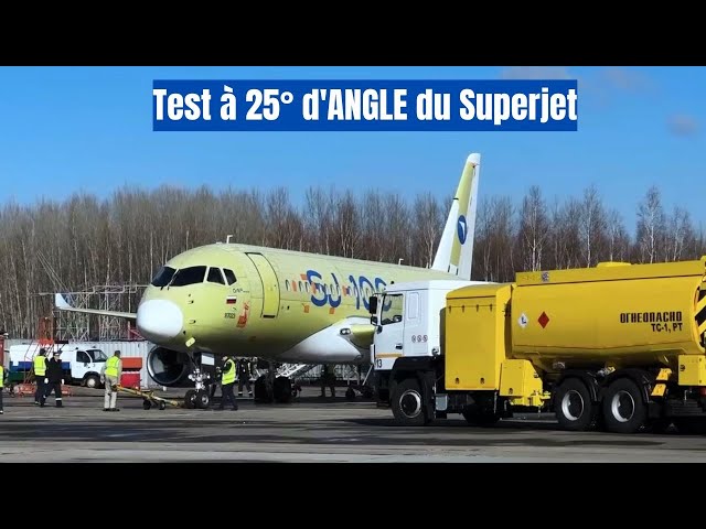 Video thumbnail for Test d’attaque à 25 degrés du Superjet — Le moteur PD-8 de la Russie prouve qu’il change la donne