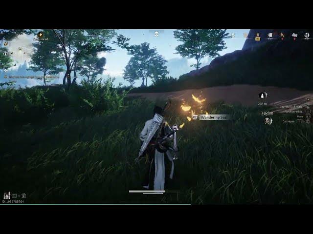 Video thumbnail for Where Winds Meet - Explore: Talk To Uncle Tian | Crimson Cliff Stone | Will-o-The Wisp Collection