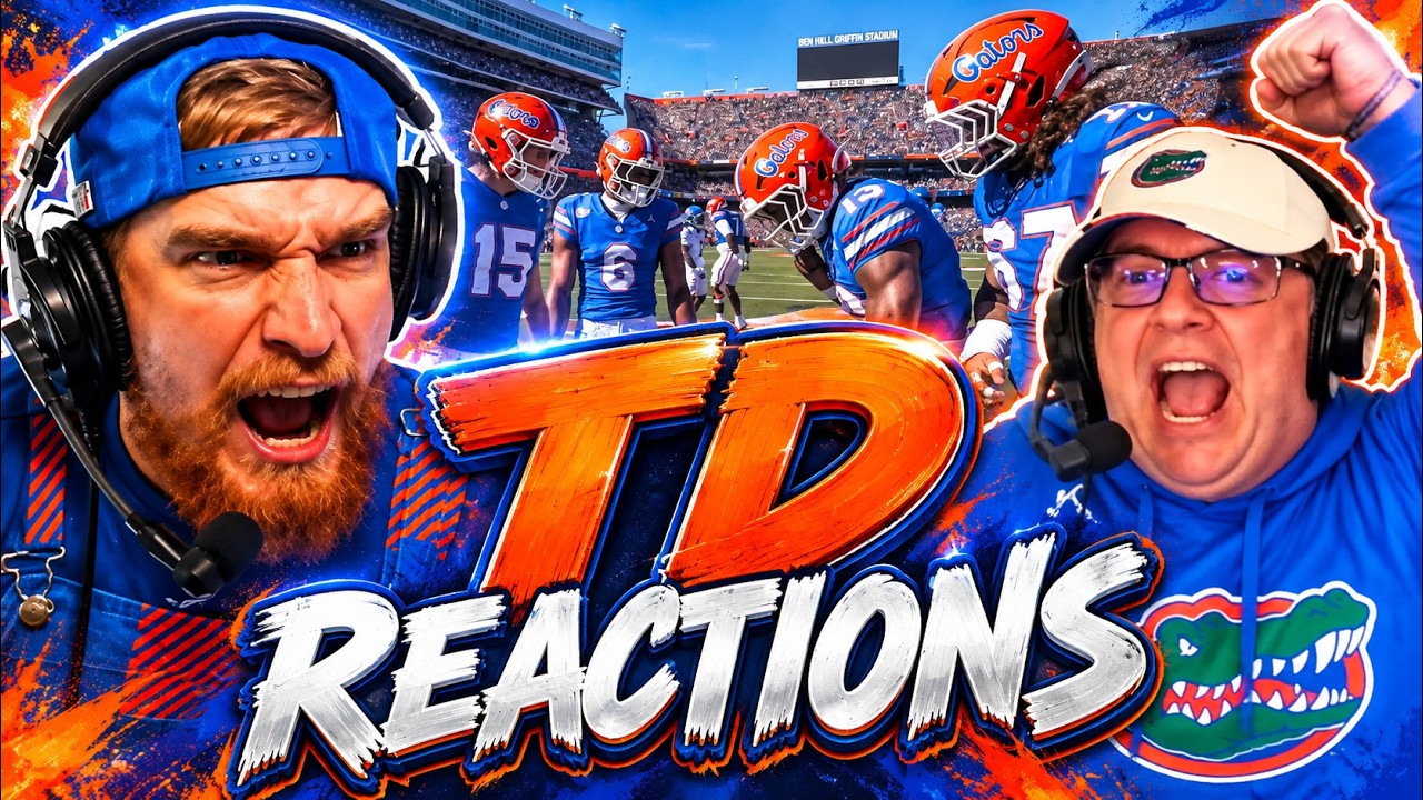 Video thumbnail for Florida Gator Fans REACTION to Every TD vs OLE MISS