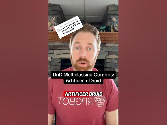 Video thumbnail for Multiclassing DnD’s Artificer and Druid. It’s a very odd combo.