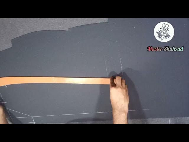 Video thumbnail for Coat Cutting Part-3 | Aj ma coat k bazo ki cutting ap ko btaon ga