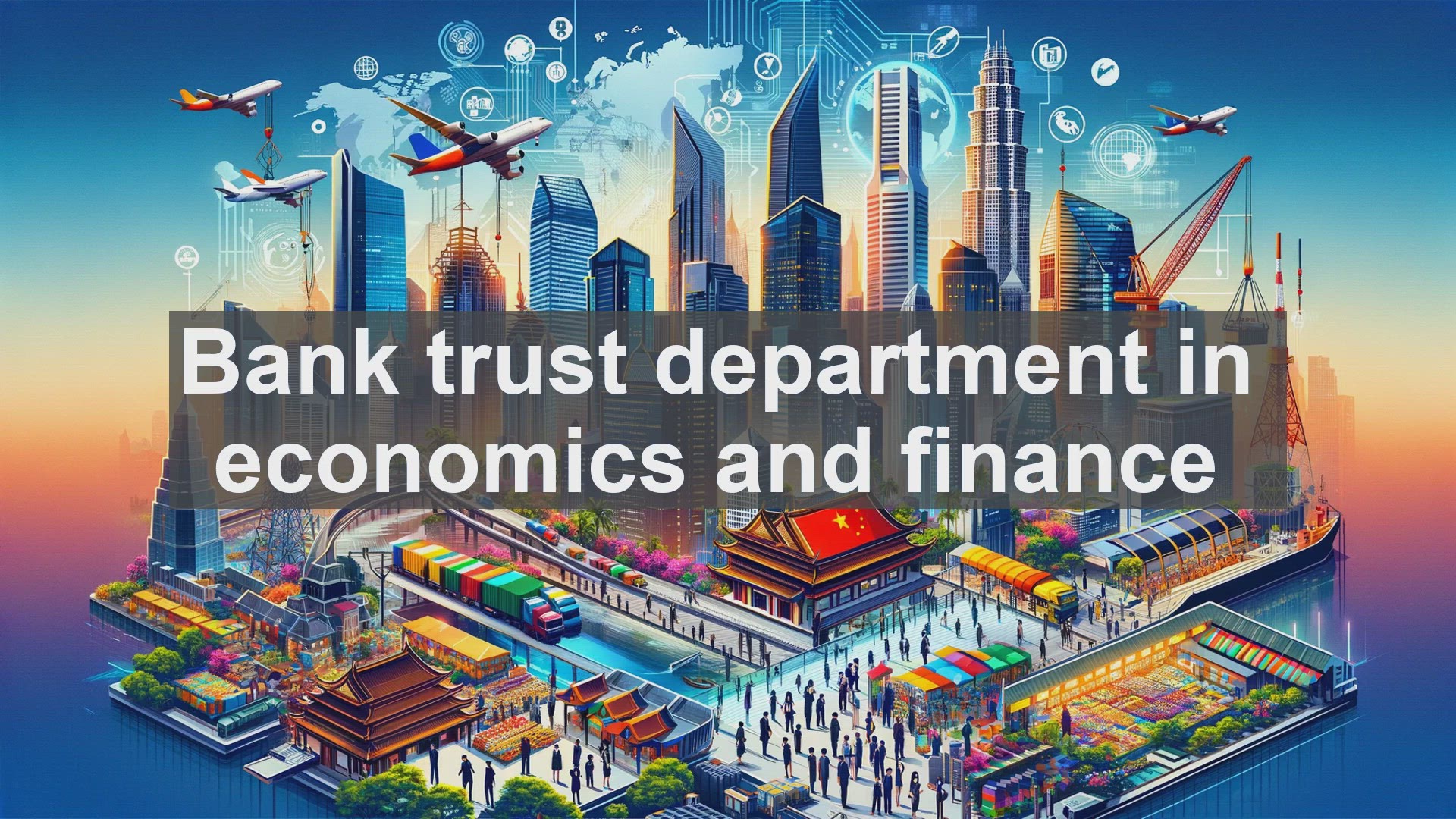'Video thumbnail for Bank trust department in economics and finance'