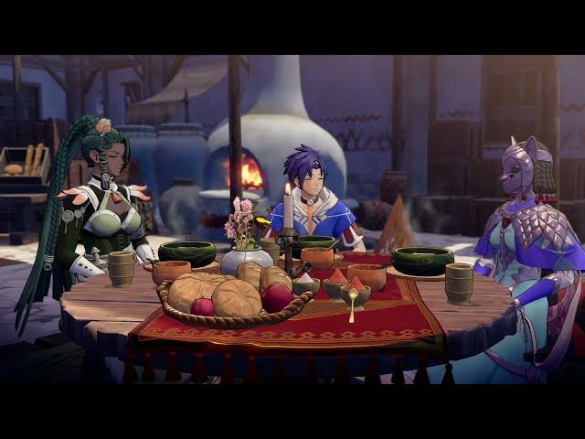 Video thumbnail for Fire Emblem: Fortune's Weave - P 1 Cai's Path Ch 5: Give Orchel Kitten Figurine and Invite to a Meal
