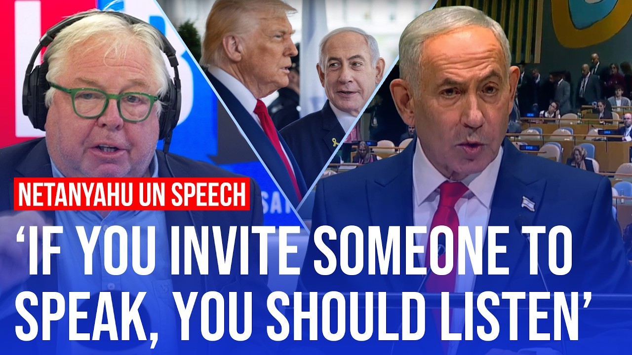 Video thumbnail for 'Moral cowards': Netanyahu's swipe after UN walkout