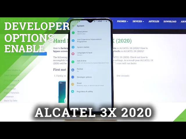 Video thumbnail for How to Activate Developer Options on ALCATEL 3X 2020 – Advanced Mode
