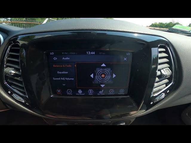 Video thumbnail for How to Enter and Manage Radio Equalizer in Jeep Compass II ( 2017 - now )