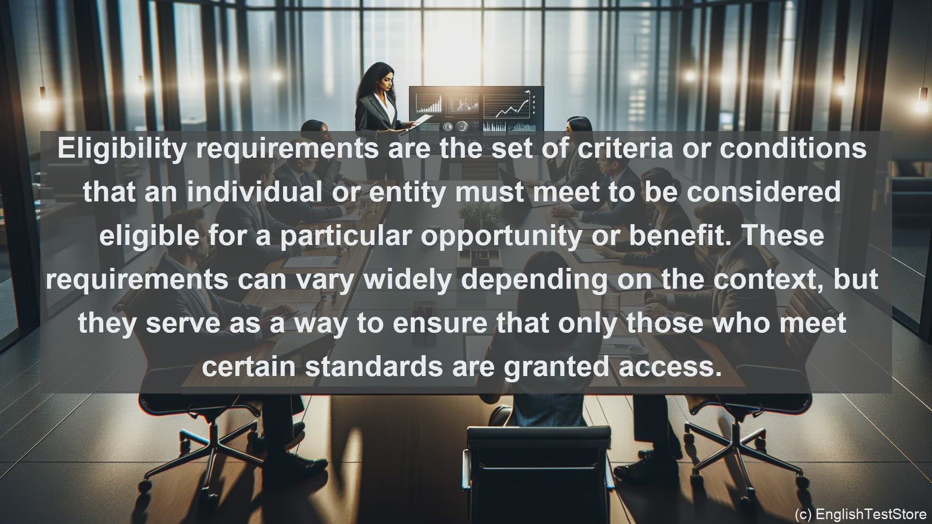 'Video thumbnail for Eligibility requirements in economics and finance'