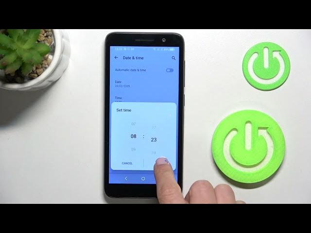 Video thumbnail for How to Change Date & Time in ALCATEL 1 (2022) – Date & Time Settings