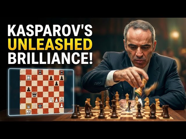 Video thumbnail for Kasparov's Immortal Game - Kasparov vs Topolov (1999) #kasparov #bestchessgames #chessgrandmasters