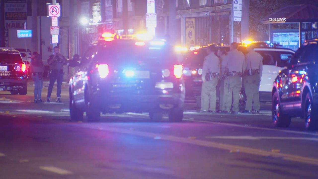 Video thumbnail for US, Los Angeles: East Los Angeles Multiple People Shot as Mexico Fan Take to Whittier Blvd After Loss Part 2.