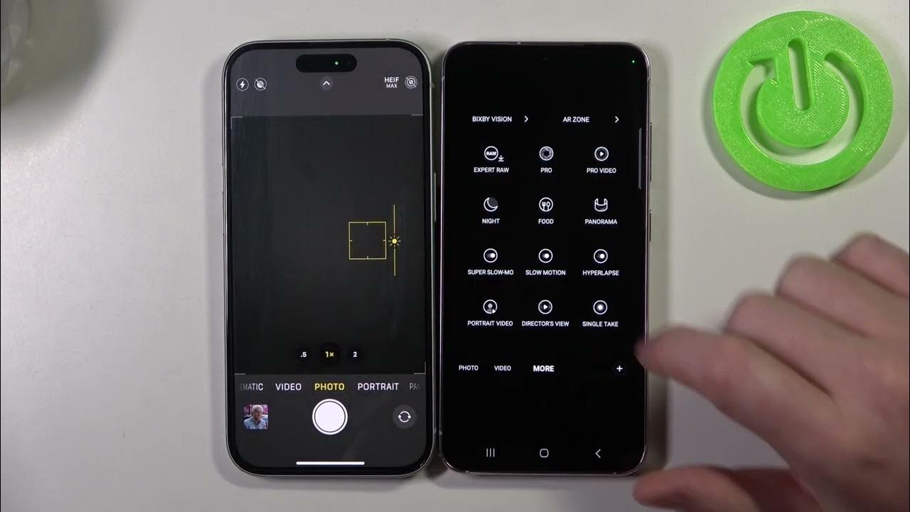 Video thumbnail for iPhone 15 Vs Samsung Galaxy S23 - Camera App Features Comparison