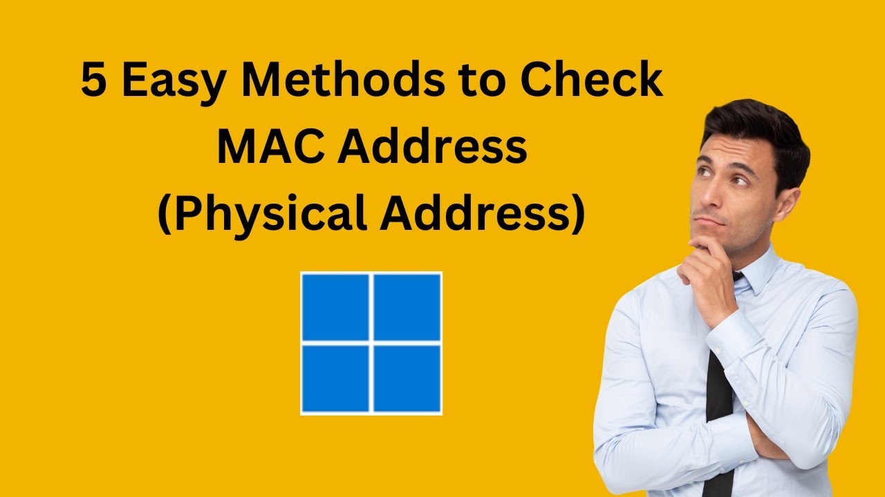 'Video thumbnail for Mastering Windows 11 Easy Ways to Check MAC Address  GearUpWindows Tutorial'