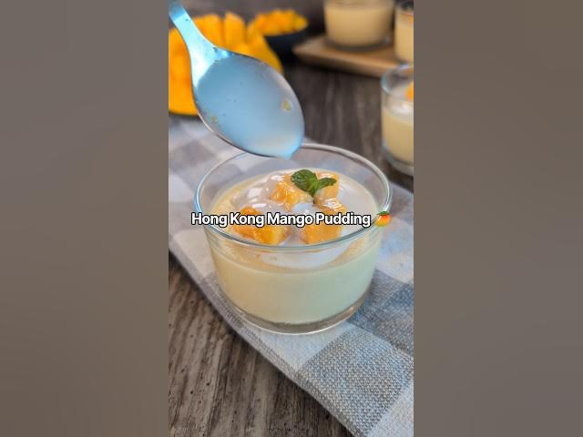 Video thumbnail for Make Creamy Mango Pudding Like a Pro #mangorecipes #dessert