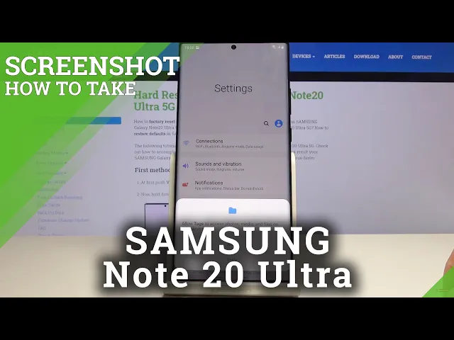 Video thumbnail for How to Take Screenshot in SAMSUNG Galaxy Note 20 Ultra – Capture Screen