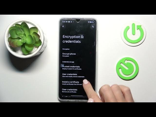 Video thumbnail for How to Clear Credentials on MOTOROLA Moto G54 Power