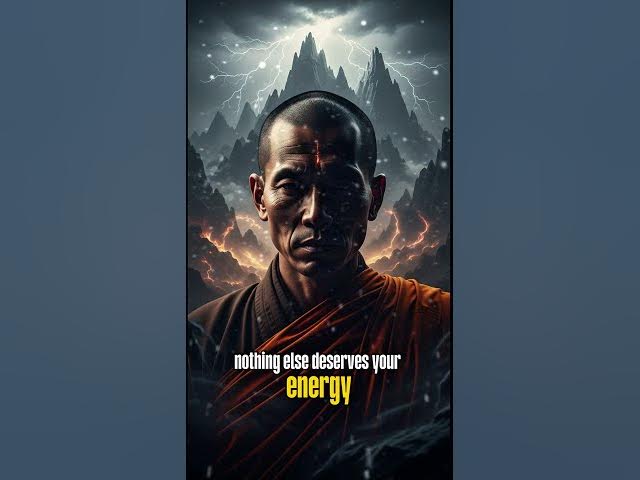 Video thumbnail for 1 Minute Can Change Your Life – Monk Stoic Wisdom #Stoic #Motivation #Mindset #Shorts #innerstrength