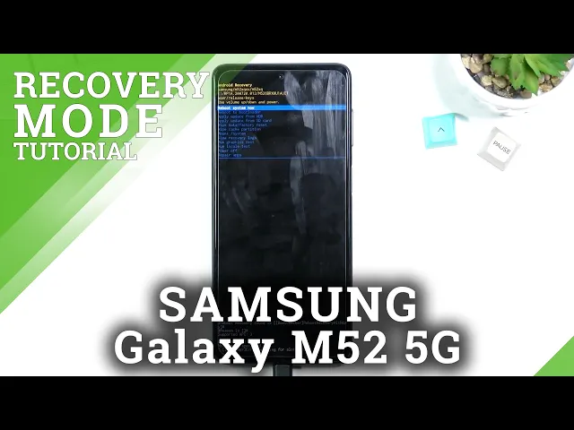 Video thumbnail for SAMSUNG Galaxy M52 5G RECOVERY MODE | How to Enter & Quit Recovery Menu