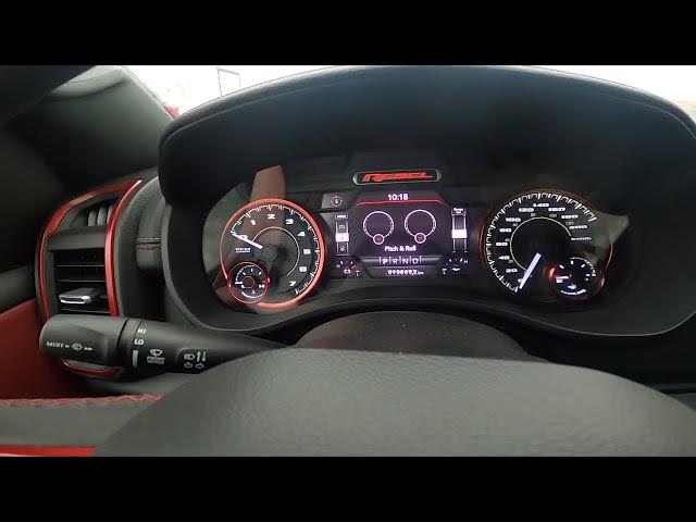 Video thumbnail for How to Check Off-Road Info in Dodge RAM REBEL 1500 II ( 2019 - now ) | Check Wheel Position