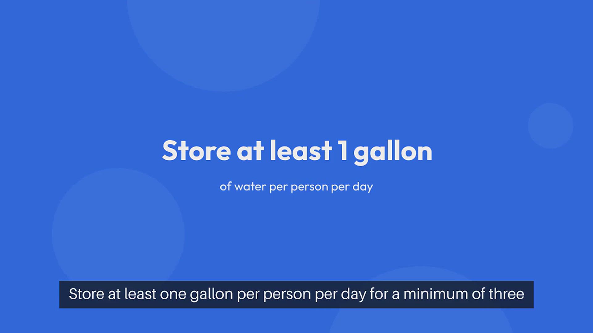 Video thumbnail for Earthquake Kit What to Include