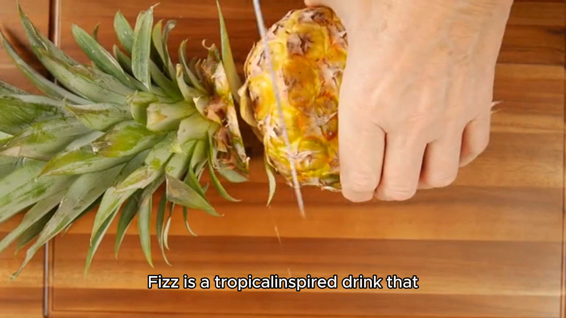 Video thumbnail for Pineapple Ginger Fizz Recipe