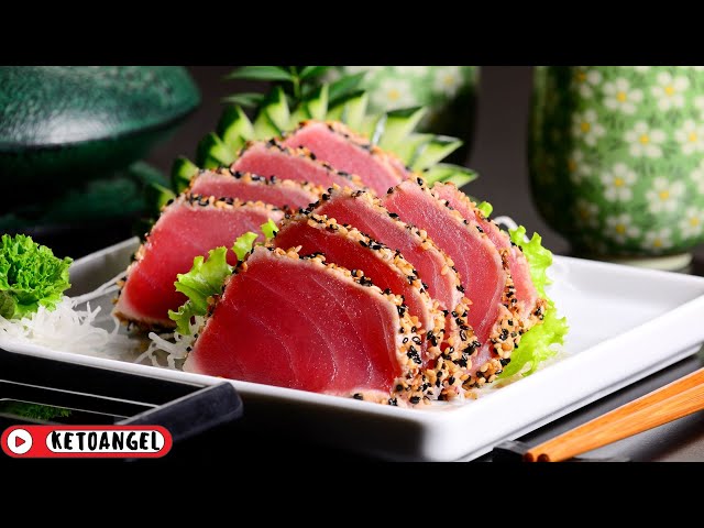 'Video thumbnail for Descubre cómo preparar sashimi de atún fresco y delicioso en casa'