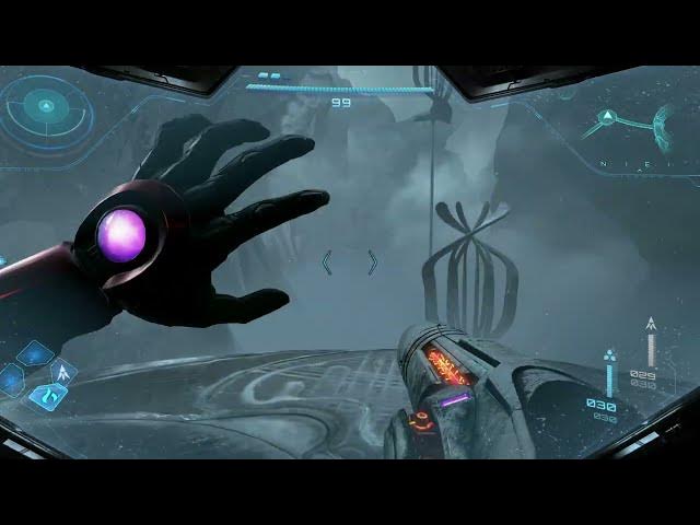 Video thumbnail for Metroid Prime 4 - Ice Belt: Upper Airlock: Cross Medical Bays Outside | Windy Action Set-Piece