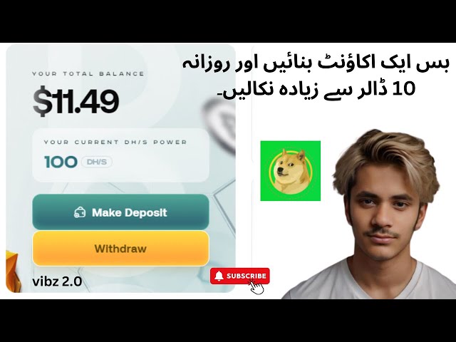 Video thumbnail for Best Crypto Earning site | Live withdraw Proof | @Vibz2.0