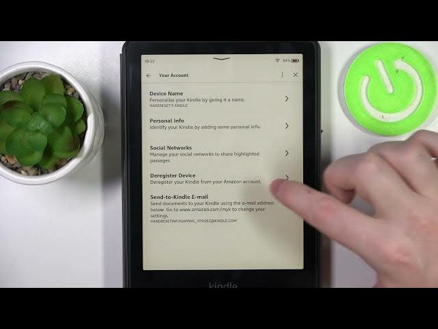 Video thumbnail for How To Deregister Amazon Kindle Paperwhite Kids From Amazon Account