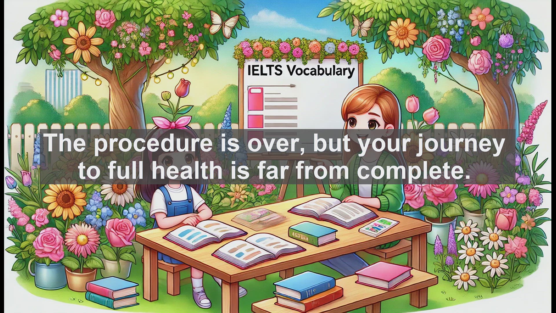 'Video thumbnail for 5000 Must Know IELTS 8.0 Vocabulary - Convalescence: The Journey to Recovery After Surgery'