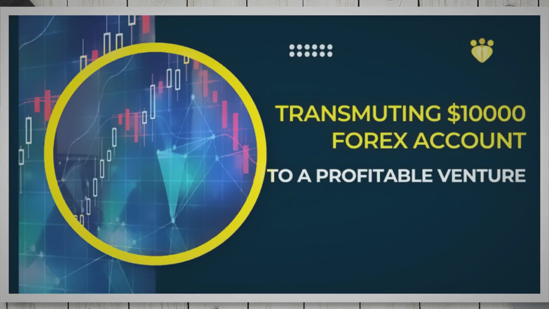 Video thumbnail for Transmuting $10000 forex account to a Profitable Venture