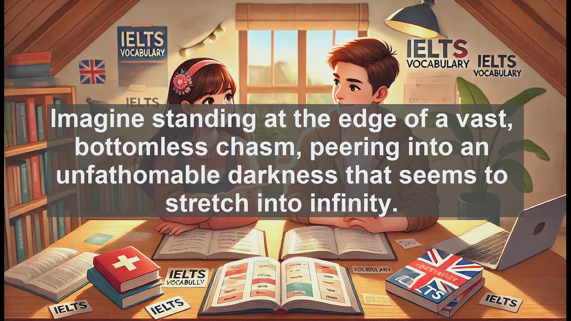 'Video thumbnail for 5000 Must Know IELTS 8.0 Vocabulary - Mastering 'Abyss': Boost Your IELTS Score with This Powerful Word'