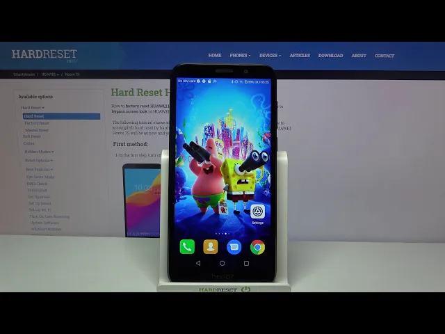 Video thumbnail for How to Activate High Contrast Text in Honor 7S?