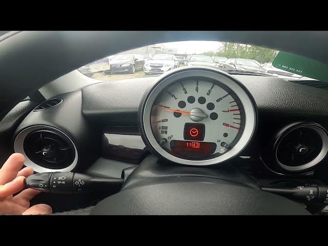 Video thumbnail for How to Change System Time on Speedometer in Mini One II ( 2006 – 2012 ) - Change Date and Time