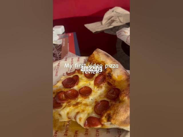 Video thumbnail for My first video #pizza review. This is from #MoneyLinePizza at #Aria #LasVegas. 