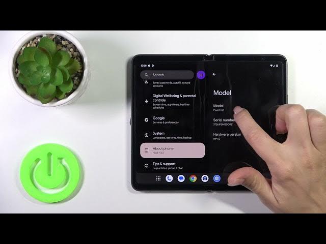 Video thumbnail for How to Check Phone Model on GOOGLE Pixel Fold  - Verify Phone Details