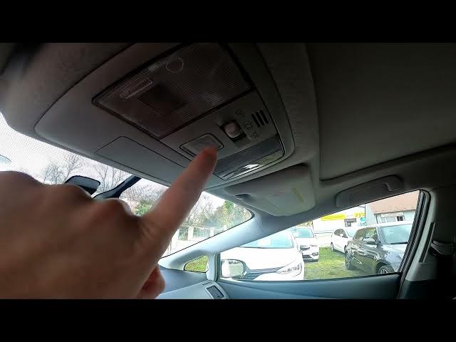 Video thumbnail for How to Open the Roof in Toyota Prius III ( 2009 – 2020 ) | Manage Sunroof