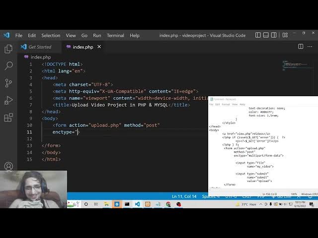 Video thumbnail for PHP 7 Script to Upload Large Size Videos to MySQL Database and Display & Play it in Browser