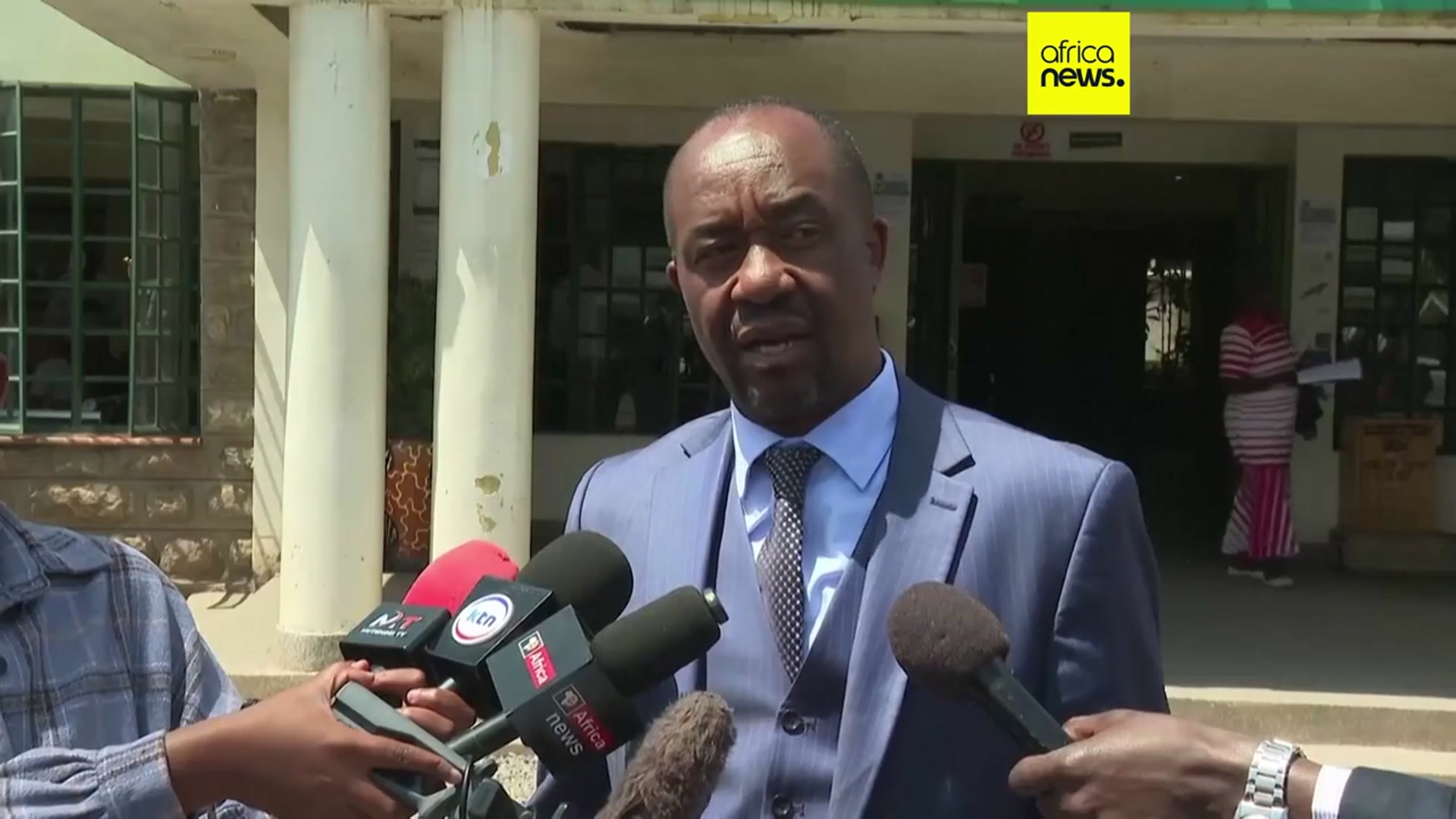 'Video thumbnail for Kenyan guard killed outside presidential palace, suspect to be assessed'
