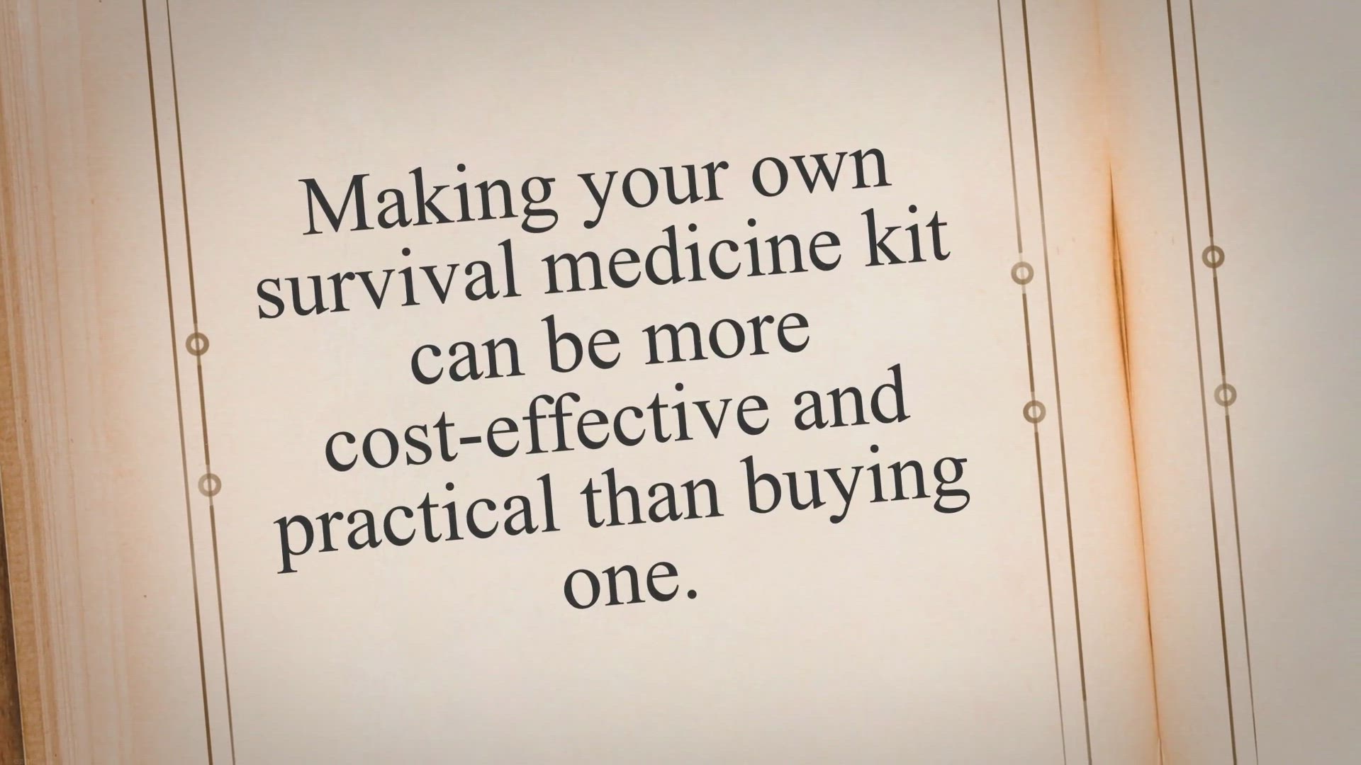 Video thumbnail for How to Make Your Own Survival Medicine: 3 Key Items