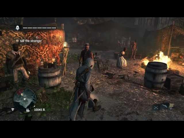 Video thumbnail for Assassin's Creed IV: Black Flag - Do Not Go Gently: Tail (Follow) Stranger Sequence, Altair Outfit