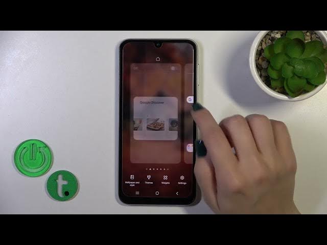 Video thumbnail for How to Enable / Disable Google Feed on Samsung Galaxy F34 - Manage Google Discover