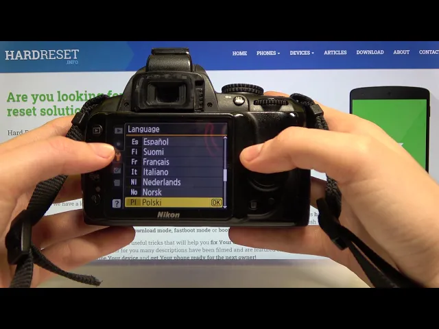 Video thumbnail for How to change Language in Nikon Camera – Language Settings
