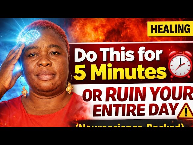 Video thumbnail for Do This for 5 Minutes or Ruin Your Entire Day (Neuroscience-Backed)