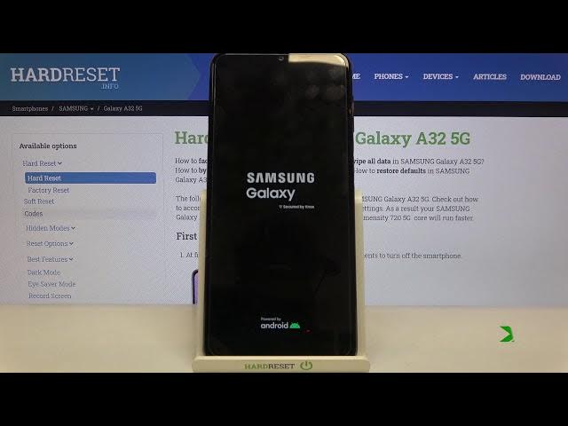 Video thumbnail for How to Reset All Settings in Samsung Galaxy A32 5G - Android System Settings Removal