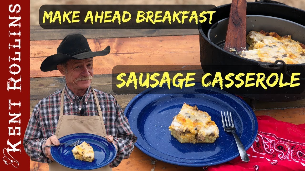 'Video thumbnail for Easy Sausage Breakfast Casserole - Christmas Inspired Recipe'